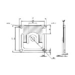 WST101 flat type micro load cell