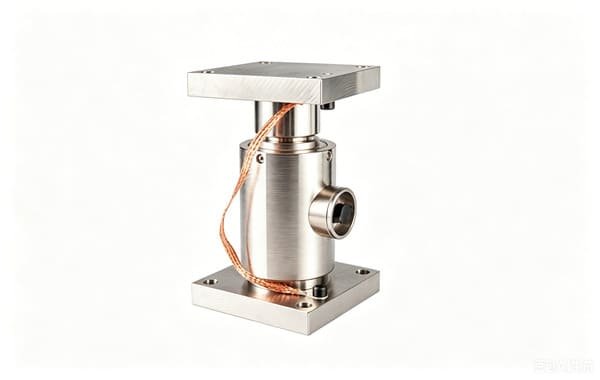 Column type load cell weighing module