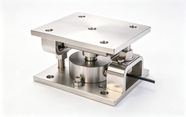 Spoke type load cell weighing module