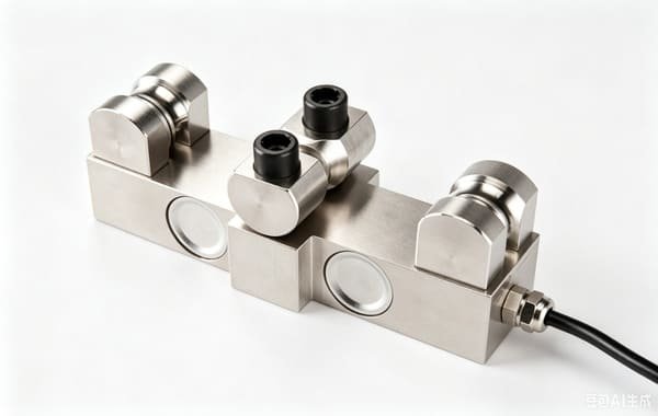 Steel wire rope tension load cell