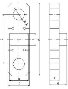 Tension load cell