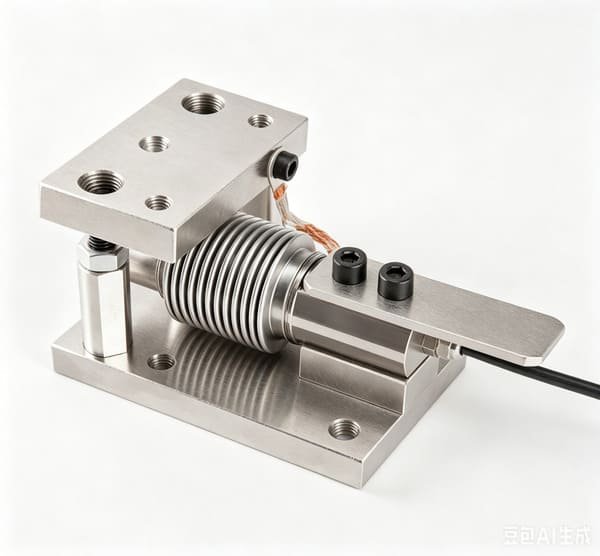 bellows type load cell weighing module