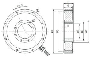 pancake type torque sensor