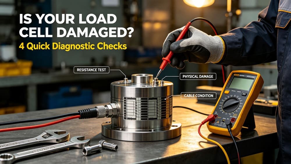 How to determine whether the load cell is damaged?