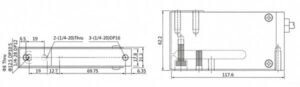 Multihead weigher load cell