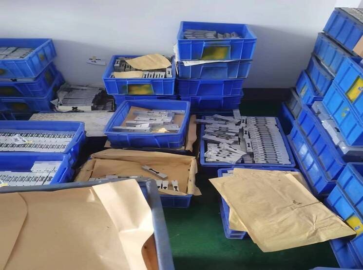 Raw material stock