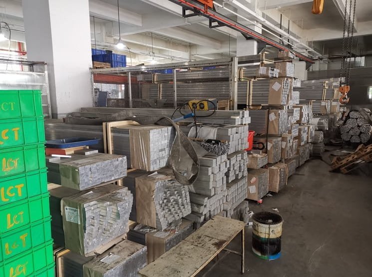 Raw material inventory