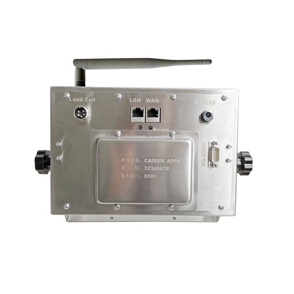 Weighing indicator display