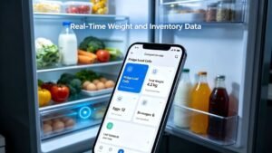 Weight sensor for Smart Refrigerators