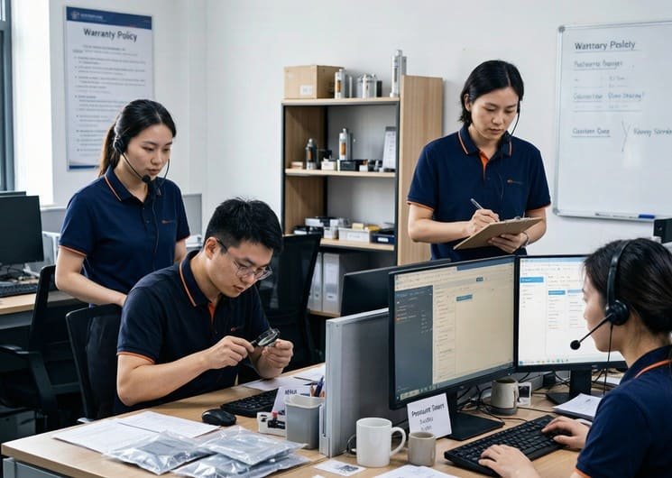 Professional technical support and service team