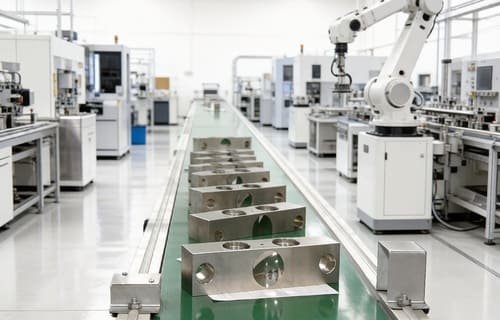 Automated production line for load cell manufacturing