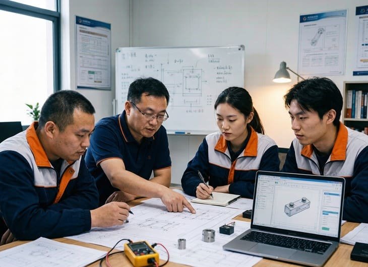 Pre-sales technical consultation with engineering team