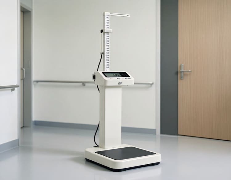 Height and weight scale
