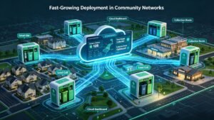 Community recycling stations are the fastest-growing deployment for load-cell-based smart waste systems