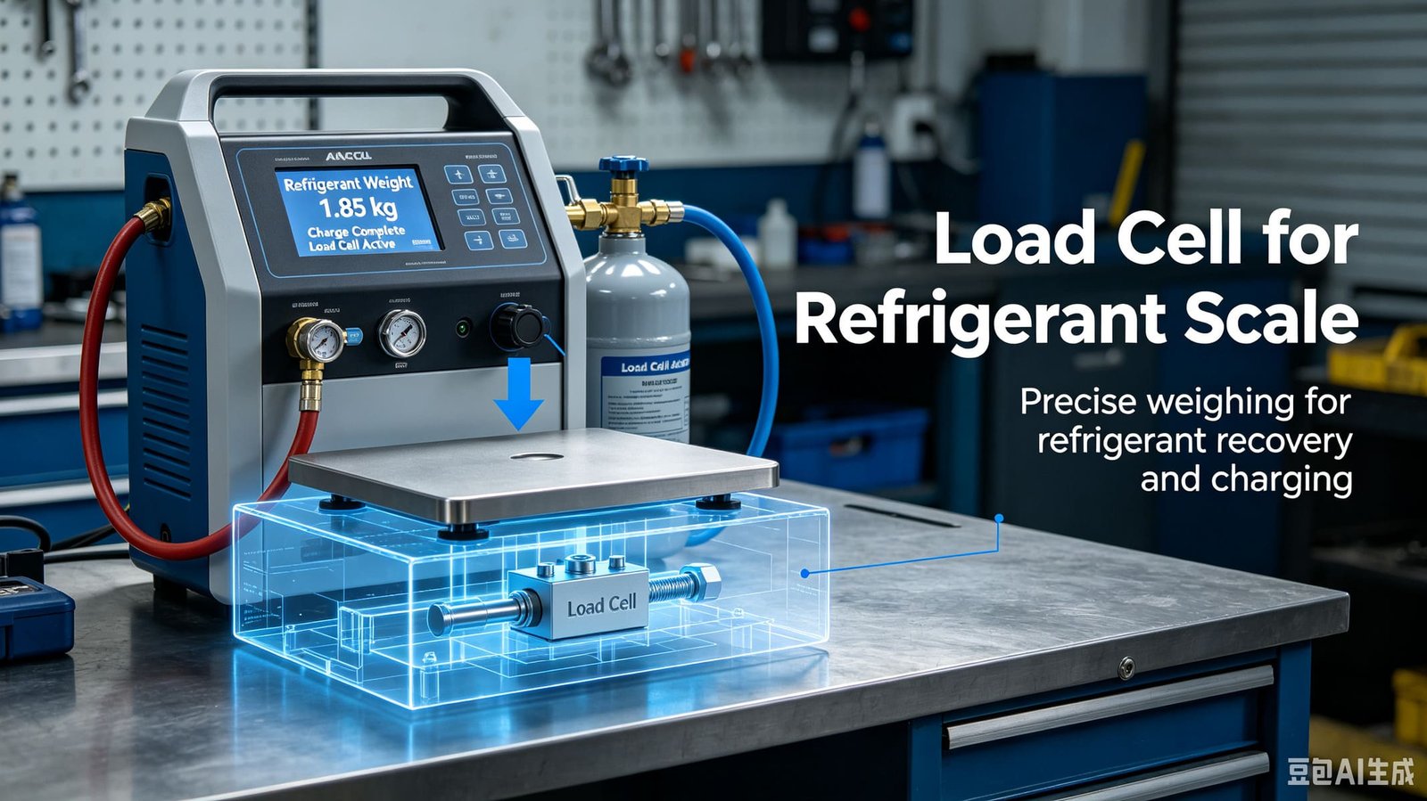 How to Choose the Right Load Cell for Refrigerant Scales & Refrigerant Recovery Machines