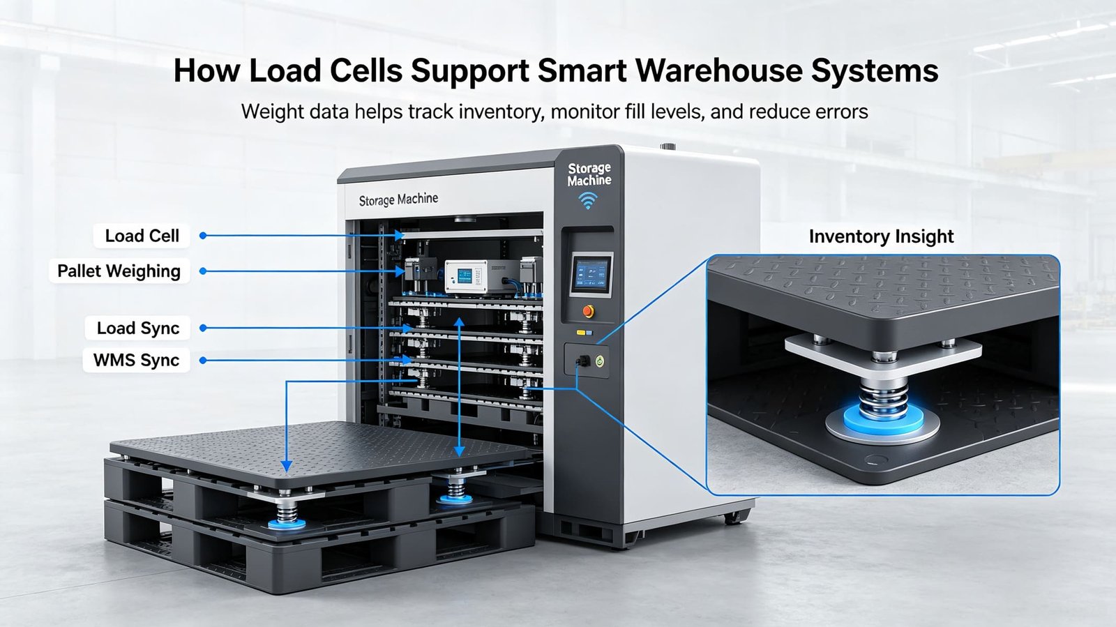 Load Cells for Smart Warehouse Management Systems: An OEM Integration Guide