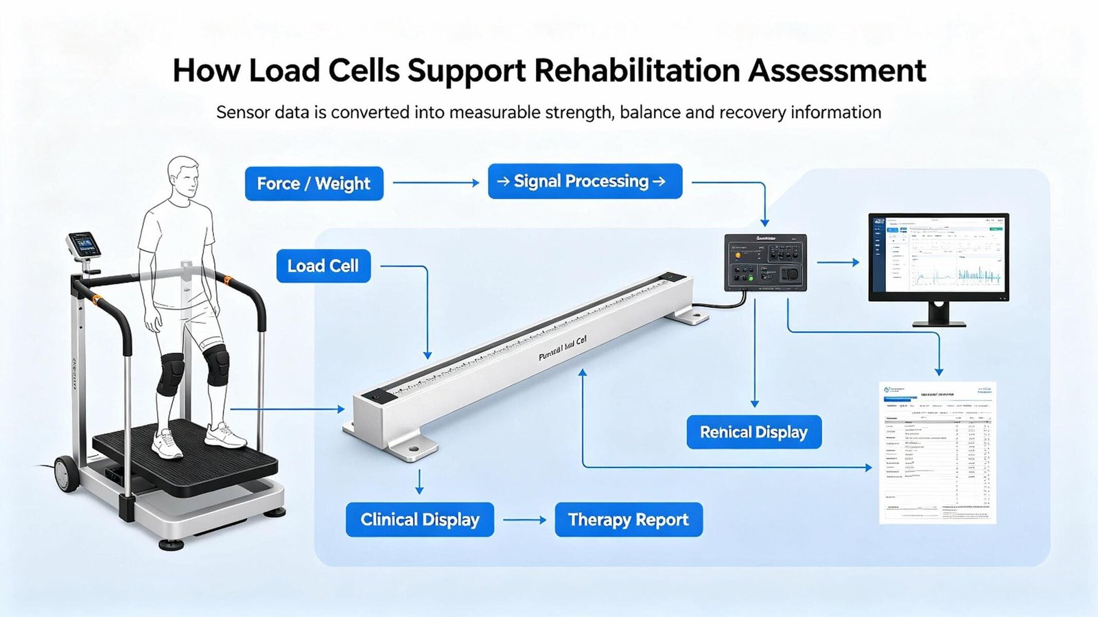 Load Cells for Rehabilitation Testing Equipment & Smart Fitness Machines: How a 7-Device EU Platform Forced Us to Rethink Catalogue Specs