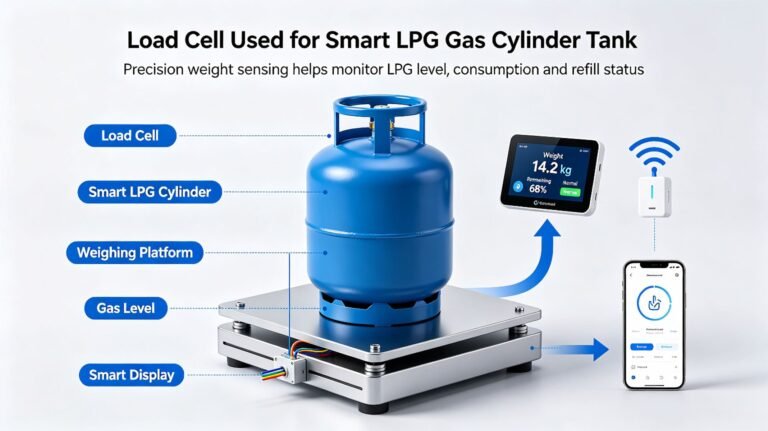 load cells for smart LPG gas cylinders