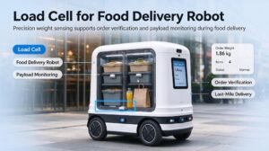 load cells for food delivery robots