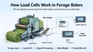 Load Cells for Forage Balers: The Bale Is One Sixth of the Machine