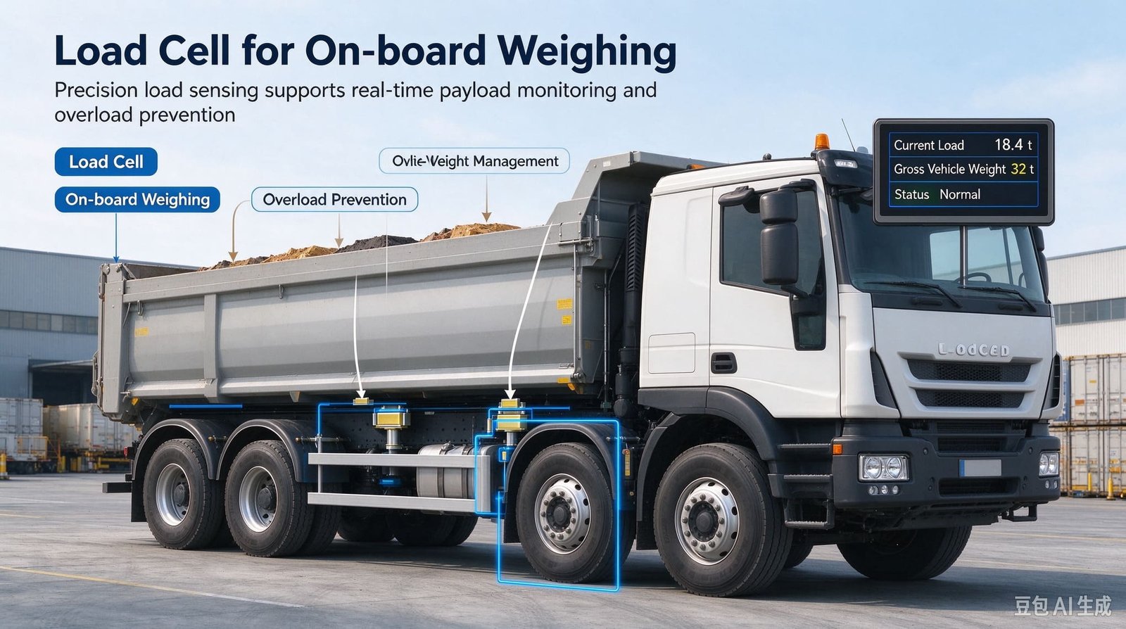 Load Cells for On-Board Weighing: The Sensor Is Not the Limit