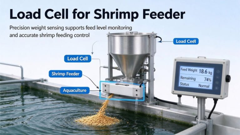 - shrimp feeder load cell