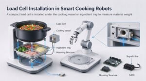 load cell for smart cooking robot