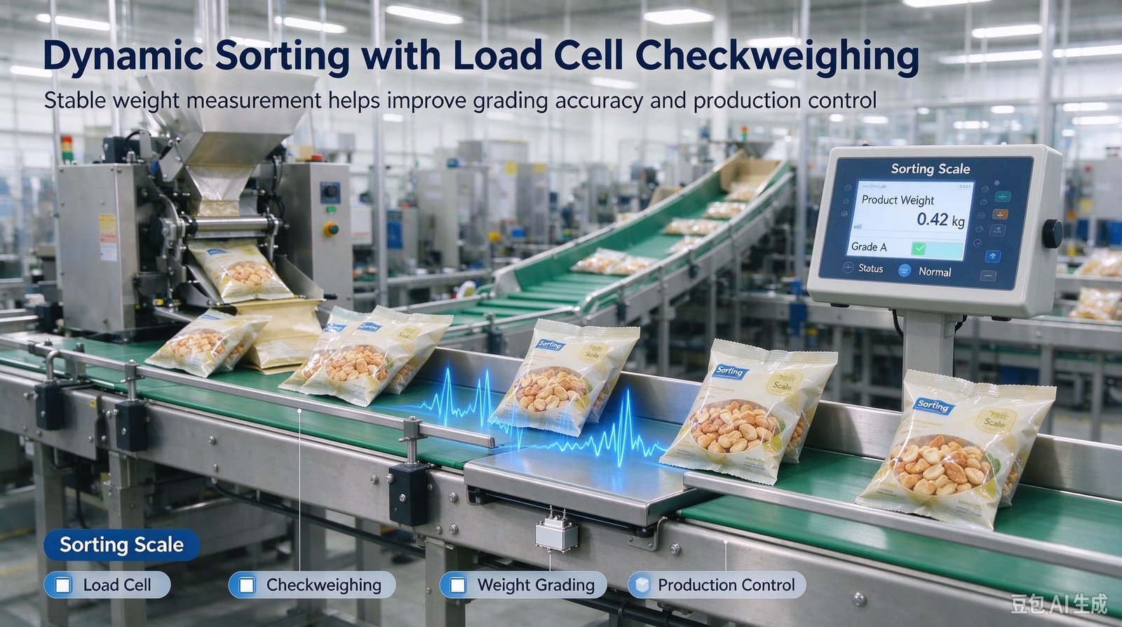Load Cells for Sorting Scales: The Law Caps the Error Spread