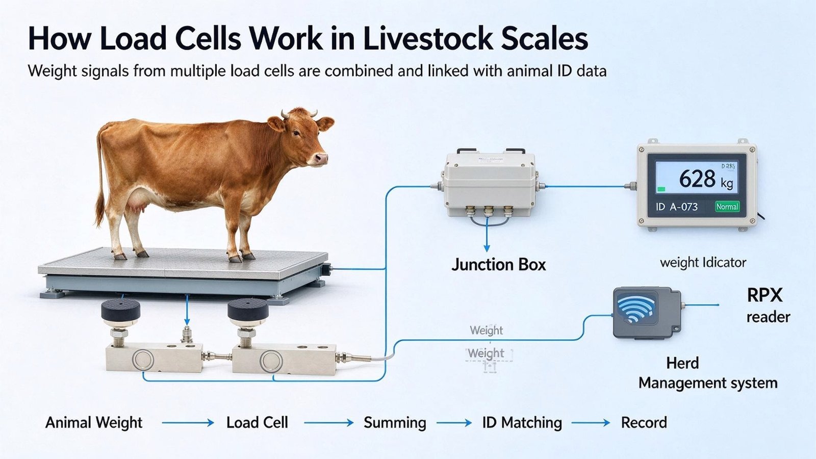 Load Cells for Livestock Scales: Field Notes From Weighing Something That Does Not Want to Stand Still