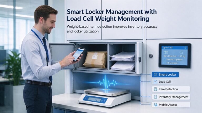 load cell for smart locker