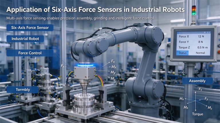six-axis force sensors for industrial robots
